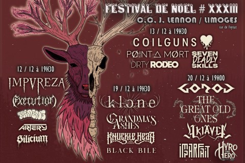 Gorod - The Great Old Ones - Akiavel - Imparfait - Hyro The Hero